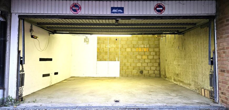 Deux garages fermés – Quartier de la Hocaille à Louvain-la-Neuve