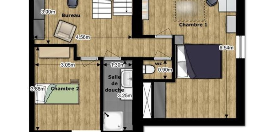 Maison 3 chambres avec jardin – Mont-Saint-Guibert / Hevillers